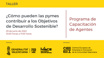 Taller: �C�mo pueden las pymes contribuir a los Objetivos de Desarrollo Sostenible?