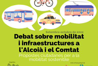 La Mancomunitat impulsa un proceso participativo sobre movilidad sostenible en l�Alcoi� y el Comtat