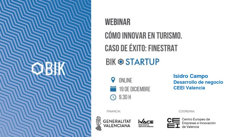 Como innovar en Turismo_BIK Startup