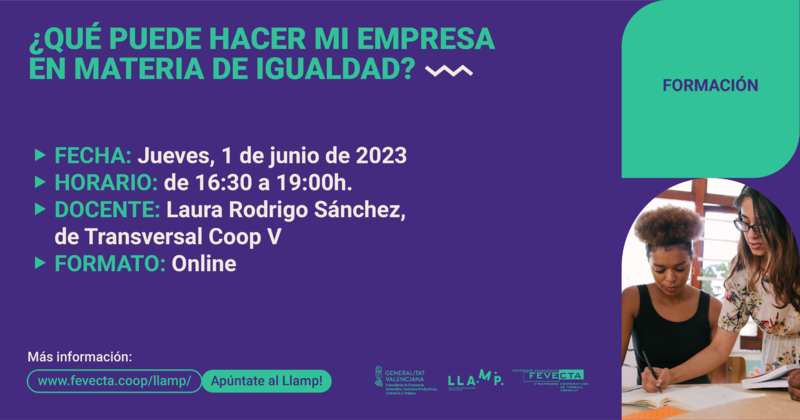 Taller Llamp Ames y 3i: �Qu� puede hacer mi empresa en materia de igualdad?