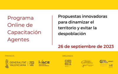 Presentaci�n de propuestas innovadoras para dinamizar el territorio y evitar la despoblaci�n