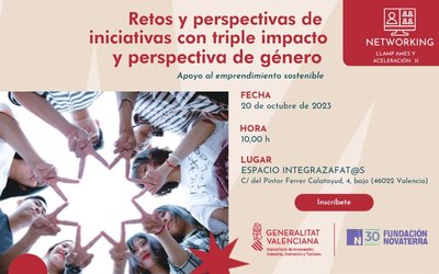 Retos y perspectivas de iniciativas con triple impacto y perspectiva de g�nero.