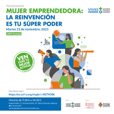 Mujer emprendedora: "la reinvenci�n es tu s�per poder"