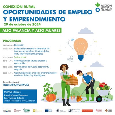 Evento presencial en Viver (Castell�n): conexi�n rural