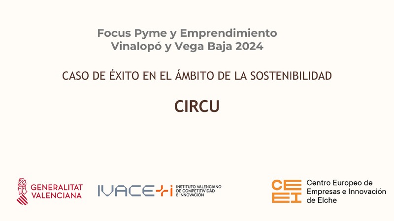 Caso de �xito en el �mbito de la sostenibilidad: CIRCU (Portada)