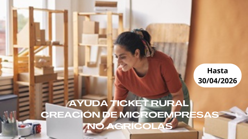 Ayudas TICKET RURAL