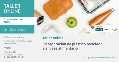 Curso Online � Incorporaci�n de pl�stico reciclado a envase alimentario