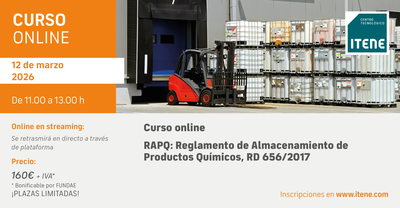 Curso Online � Reglamento de Almacenamiento de Productos Qu�micos, RD 656/2017