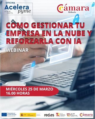 Webinar: Como gestionar tu empresa en la nube y reforzarla con IA