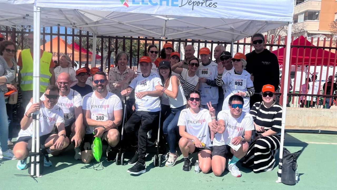 Jovempa Elche y Comarca participa junto a Casaverde en la IV Carrera de Empresas organizada por TeleElx
