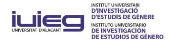 Instituto Universitario de Investigaci�n de Estudios de G�nero (IUIEG)