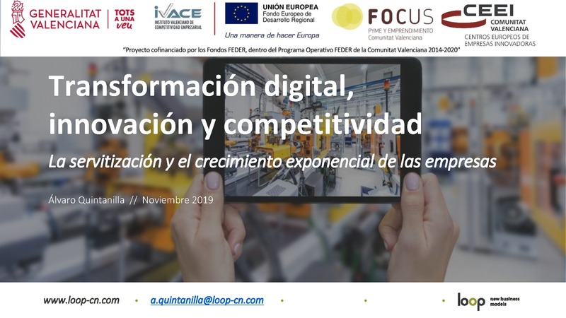 La servitizaci�n y el crecimiento exponencial de las empresas.